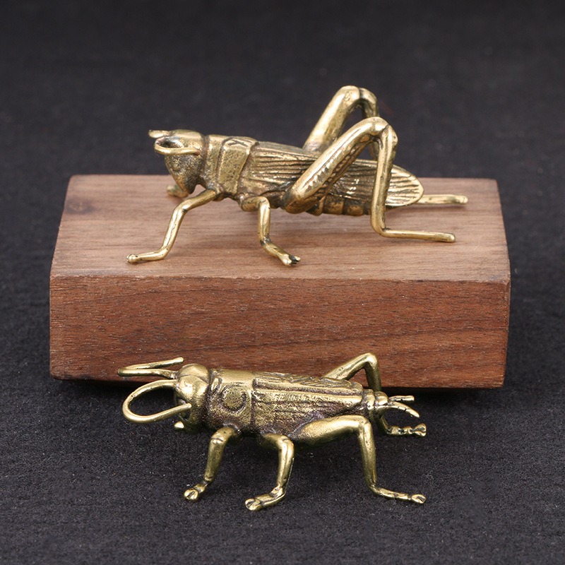 Office Table Accessories Unique - Creativo ottone massiccio cricket ornamento decorazione