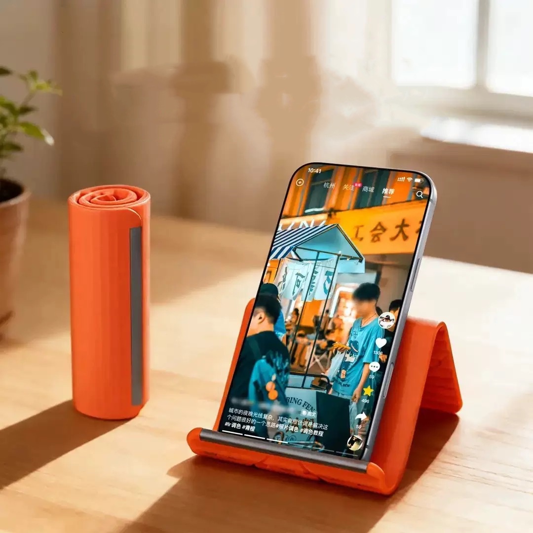 Tablet Phone Accessories - Supporto Portatile per Telefono in Silicone,
