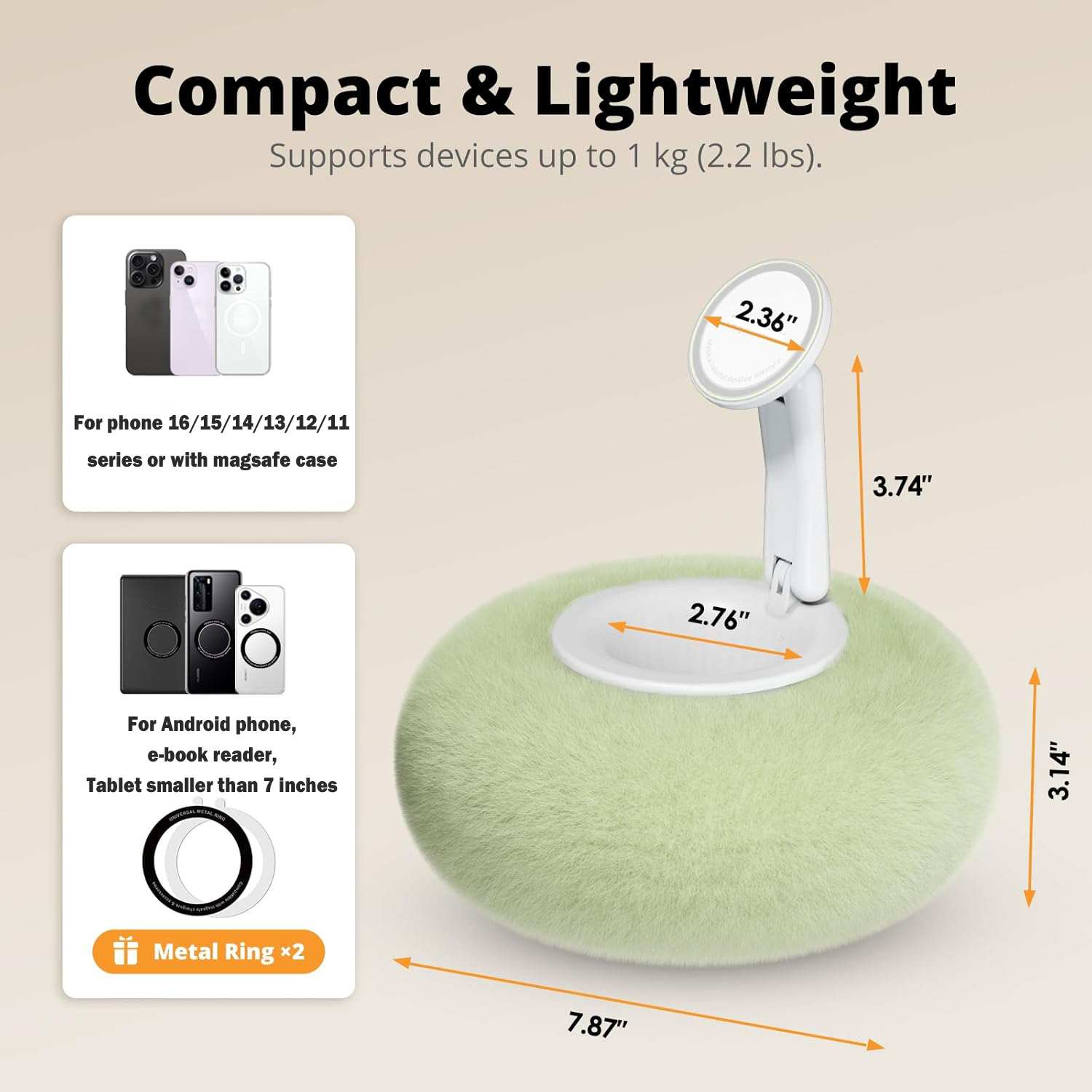 Supporto magnetico per cuscino - Cheap Tablet Accessories recensione e prezzo